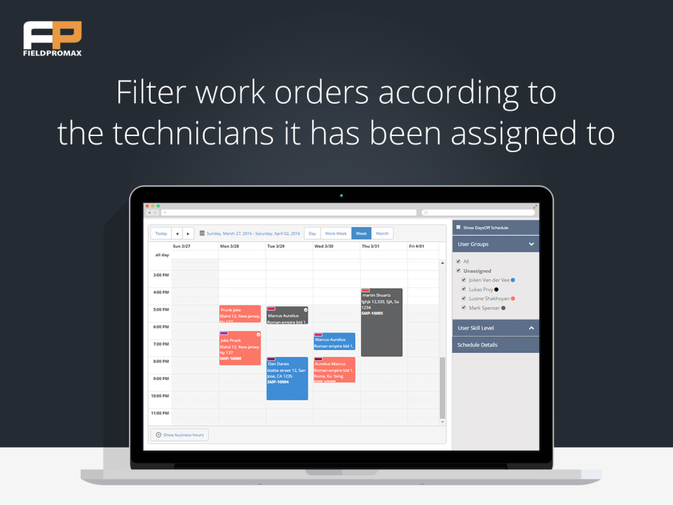 screenshot of Field Promax